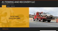 Desktop Screenshot of a1recoveryandjunkcars.com